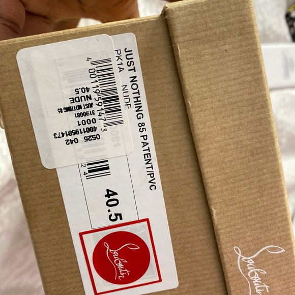 Just Nothing Illusion Red Sole Sandals - Picture 6 of 10